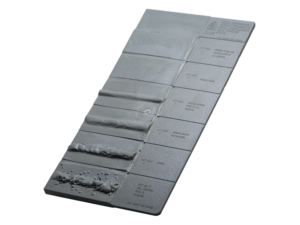 50/Pack Surface Oil/Water Test 8" x 8" Blastline SPTBLOTPK Blotter Paper 