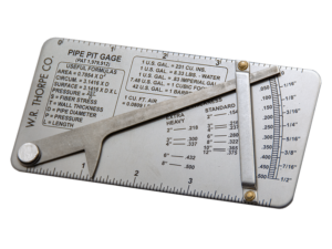 Pipe Pit Gauge