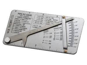 Pipe Pit Gauge
