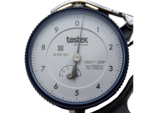 Testex Spring Micrometer Dial