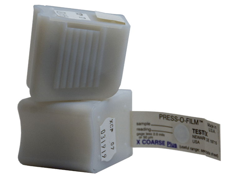 Testex PressOFilm Replica Tape Legacy Roll Surface Profile KTA Gage