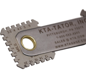 KTA Tator WFT Head 2 KTA-Tator Certified Stainless Steel Wet Film Thickness Gauge - Image 4