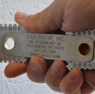 wet film thickness gage