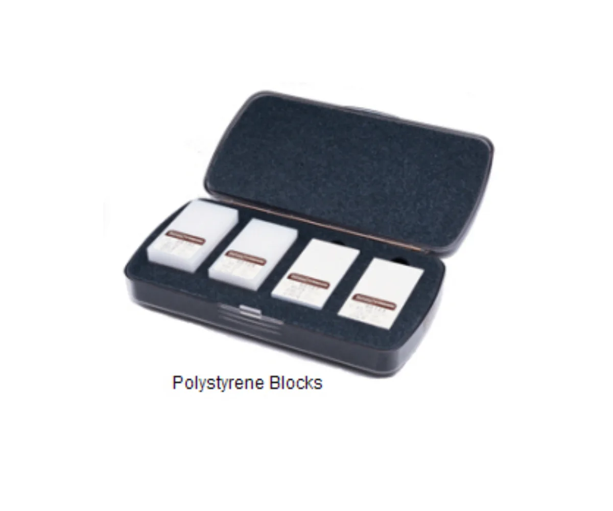 Certified Polystyrene Blocks DeFelsko Certified Standards CAL-P1 (Certified Polystyrene Blocks) - Image 1