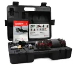 MontiPower© Bristle Blaster Pneumatic Tool Kit with Stainless Steel Belts (5)
